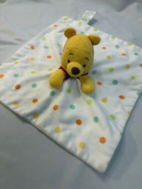 🐥 Disney - Winnie the Pooh - Newborn baby Comfort/Nunu/Security/Lovey Blanket